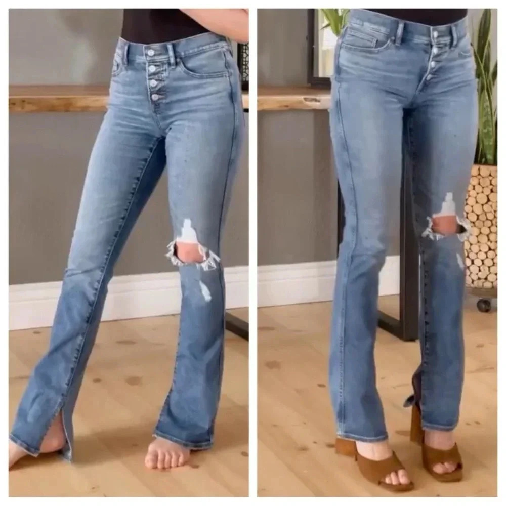 Express Skyscraper denim